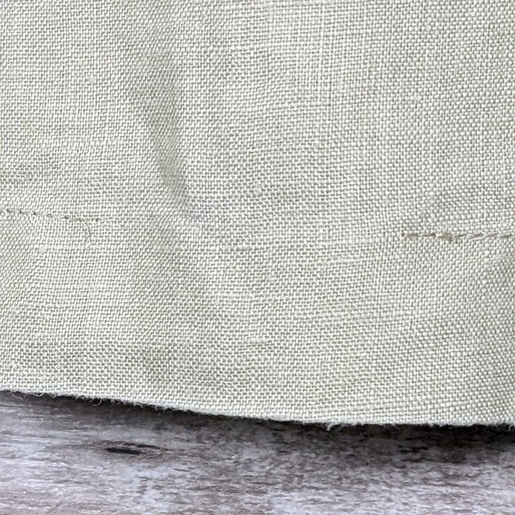 BAHIO* Men's Short Sleeve Button Down Straight Hem 100% Linen Shirt~ Size 2X - Picture 15 of 15